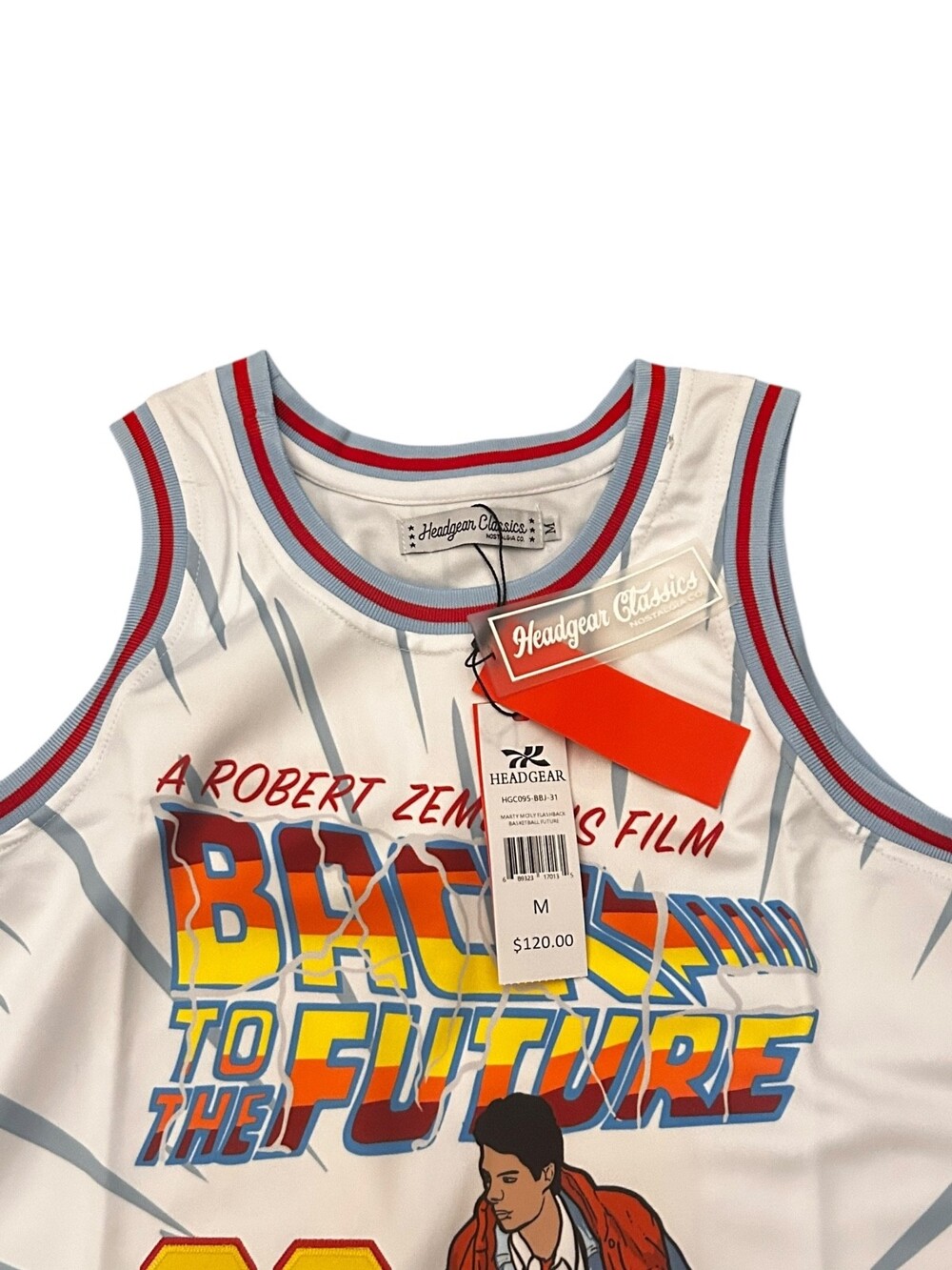 🔥 Headgear Classics 🔥 Back To The Future Marty McFly Jersey Men’s Size [M]